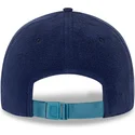 new-era-curved-brim-9forty-polartec-navy-blue-adjustable-cap