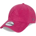 mutzen-gebogen-rosa-verstellbares-band-9forty-von-new-era