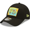 cappellino-nero-curvo-regolabile-9forty-the-mystery-machine-scooby-doo-di-new-era
