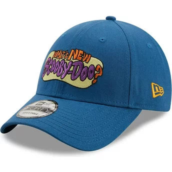 Casquette courbée bleue ajustable 9FORTY What's New Scooby-Doo New Era