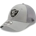 cappellino-trucker-grigio-9forty-team-arch-dei-las-vegas-raiders-nfl-di-new-era