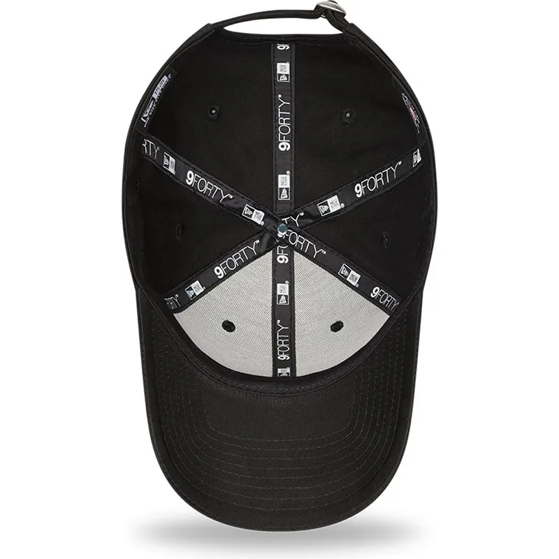 cappelli-curva-nero-cinghia-regolabile-9forty-league-essential-dei-new-york-yankees-mlb-di-new-era