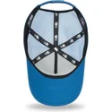 mutzen-gebogen-blau-snapback-a-frame-tonal-mesh-der-los-angeles-dodgers-mlb-von-new-era