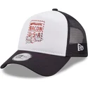 cappellino-trucker-bianco-e-blu-navy-a-frame-lehigh-valley-ironpigs-milb-di-new-era