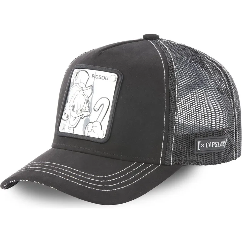 cappelli-curva-nero-snapback-paperon-de-paperoni-disney-di-capslab cappelli-curva-nero-snapback-paperon-de-paperoni-disney-di-capslab