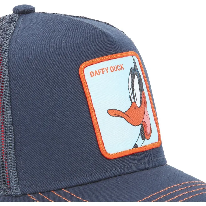 mutzen-gebogen-marineblau-snapback-duffy-duck-looney-tunes-von-capslab mutzen-gebogen-marineblau-snapback-duffy-duck-looney-tunes-von-capslab