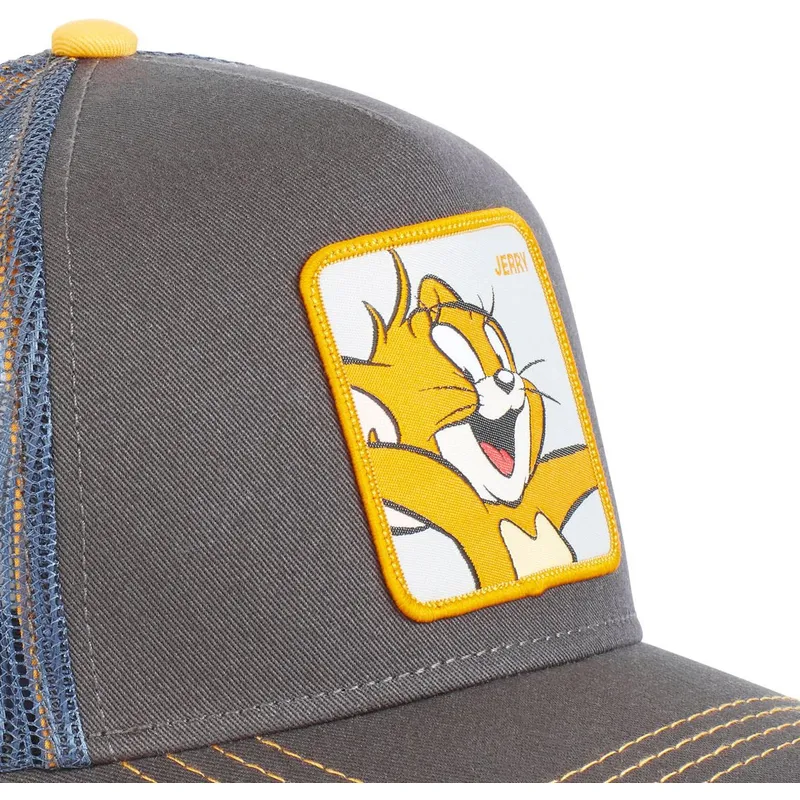 cappelli-curva-grigio-snapback-jerry-looney-tunes-di-capslab