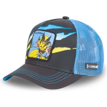 capslab-marvel-comics-wolverine-wol1-schwarze-und-blaue-trucker-kappe