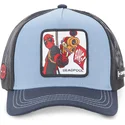 cappelli-curva-blu-snapback-deadpool-marvel-comics-di-capslab