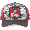 cappello-trucker-nero-e-rosso-mark-lenders-koj1-campioni-holly-e-benji-di-capslab