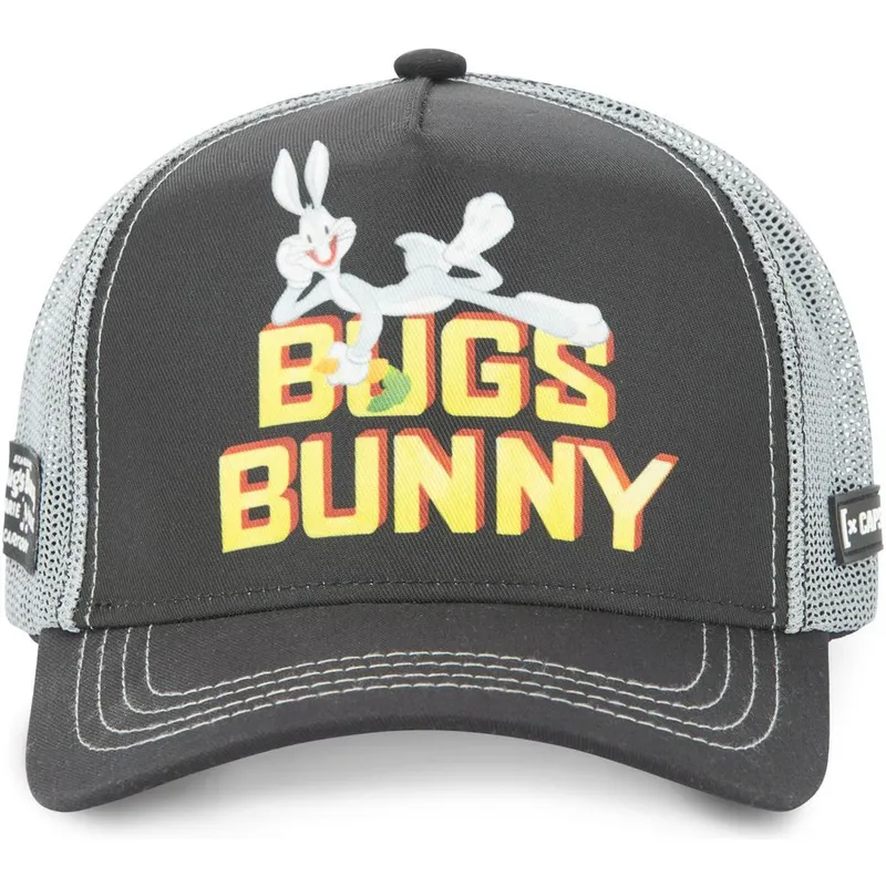 mutzen-gebogen-grau-snapback-bugs-bunny-looney-tunes-von-capslab