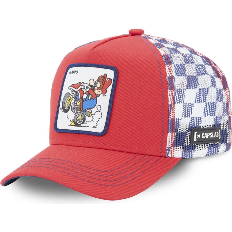 cappelli-curva-rosso-snapback-mario-super-mario-bros-di-capslab cappelli-curva-rosso-snapback-mario-super-mario-bros-di-capslab