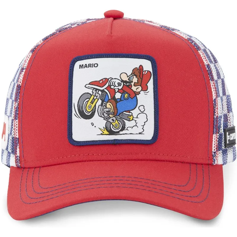 cappelli-curva-rosso-snapback-mario-super-mario-bros-di-capslab cappelli-curva-rosso-snapback-mario-super-mario-bros-di-capslab