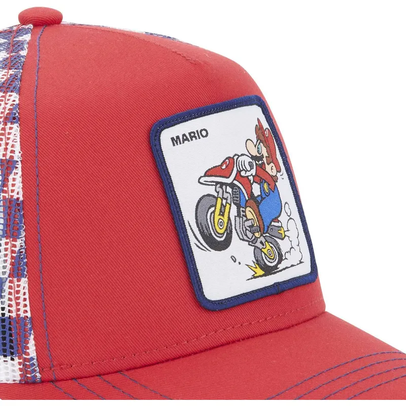 cappelli-curva-rosso-snapback-mario-super-mario-bros-di-capslab cappelli-curva-rosso-snapback-mario-super-mario-bros-di-capslab