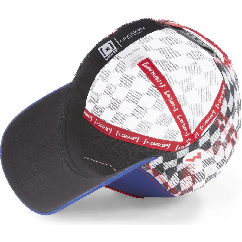 cappelli-curva-blu-snapback-mario-super-mario-bros-di-capslab cappelli-curva-blu-snapback-mario-super-mario-bros-di-capslab