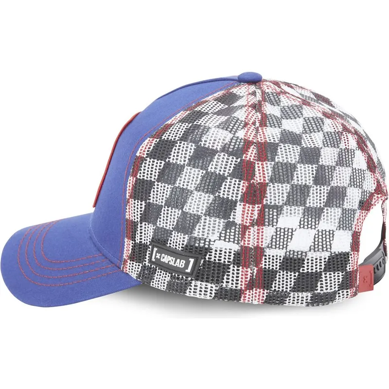 cappelli-curva-blu-snapback-mario-super-mario-bros-di-capslab cappelli-curva-blu-snapback-mario-super-mario-bros-di-capslab
