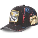 cappello-curvo-nero-regolabile-robot-grendizer-tag-gol1-di-capslab