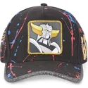 cappello-curvo-nero-regolabile-robot-grendizer-tag-gol1-di-capslab