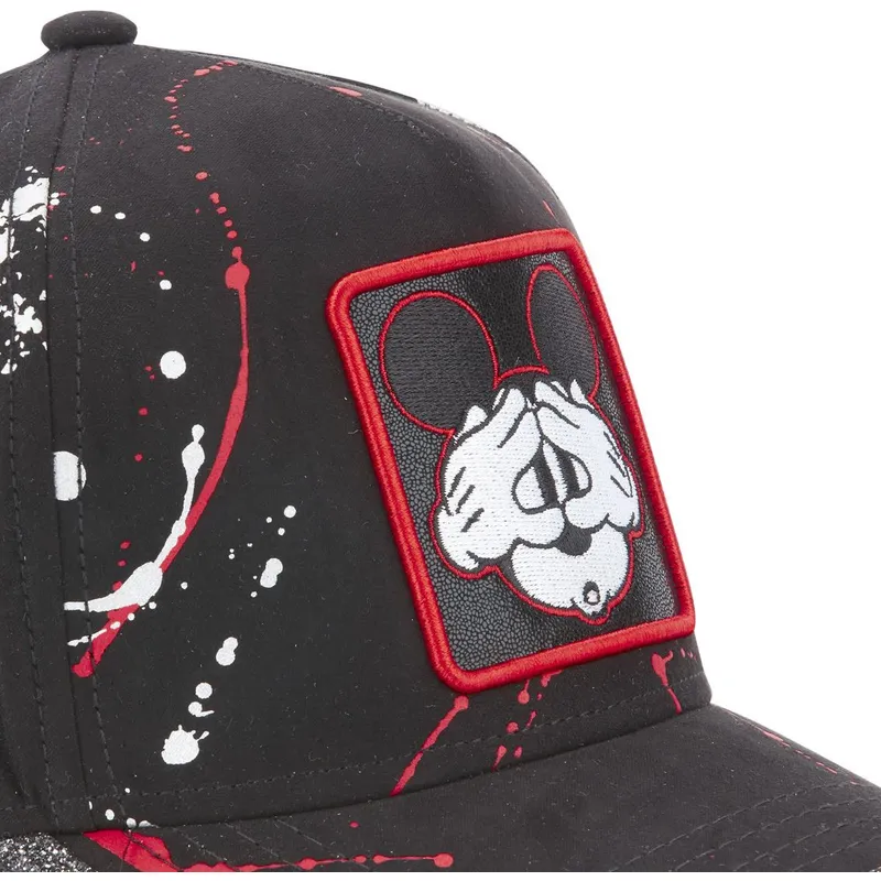 cappelli-curva-nero-cinghia-regolabile-mickey-mouse-disney-di-capslab cappelli-curva-nero-cinghia-regolabile-mickey-mouse-disney-di-capslab