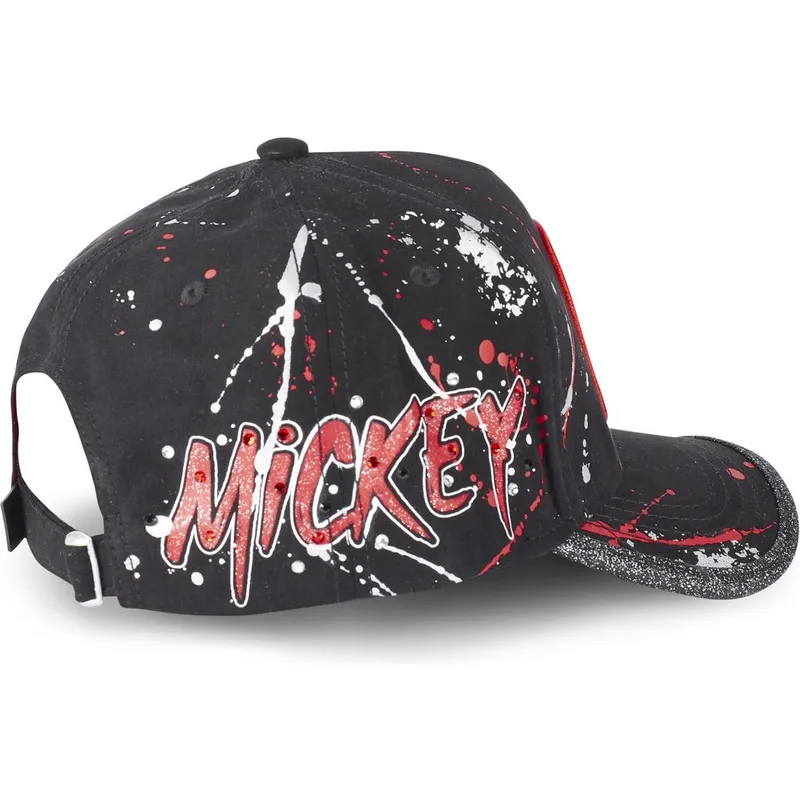 cappelli-curva-nero-cinghia-regolabile-mickey-mouse-disney-di-capslab cappelli-curva-nero-cinghia-regolabile-mickey-mouse-disney-di-capslab