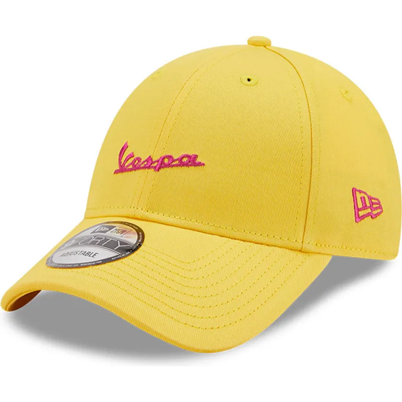 cappelli-curva-giallo-cinghia-regolabile-9forty-essential-dei-vespa-piaggio-di-new-era cappelli-curva-giallo-cinghia-regolabile-9forty-essential-dei-vespa-piaggio-di-new-era