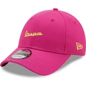 9forty-essential-verstellbare-rosa-kappe-von-vespa-piaggio-von-new-era