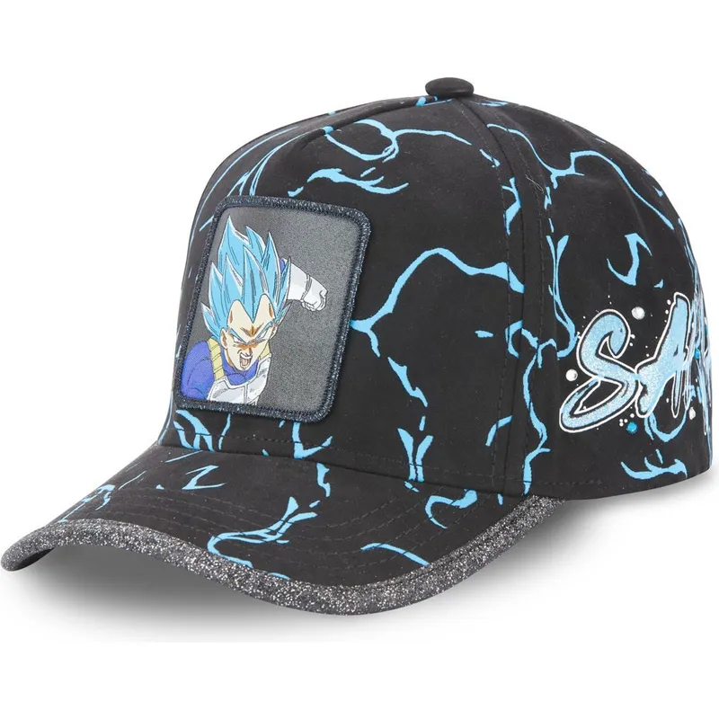 cappelli-curva-nero-cinghia-regolabile-vegeta-dragon-ball-di-capslab cappelli-curva-nero-cinghia-regolabile-vegeta-dragon-ball-di-capslab