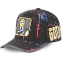 cappellino-curvo-nero-regolabile-daisuke-duke-fleed-tag-act1-ufo-robot-grendizer-di-capslab