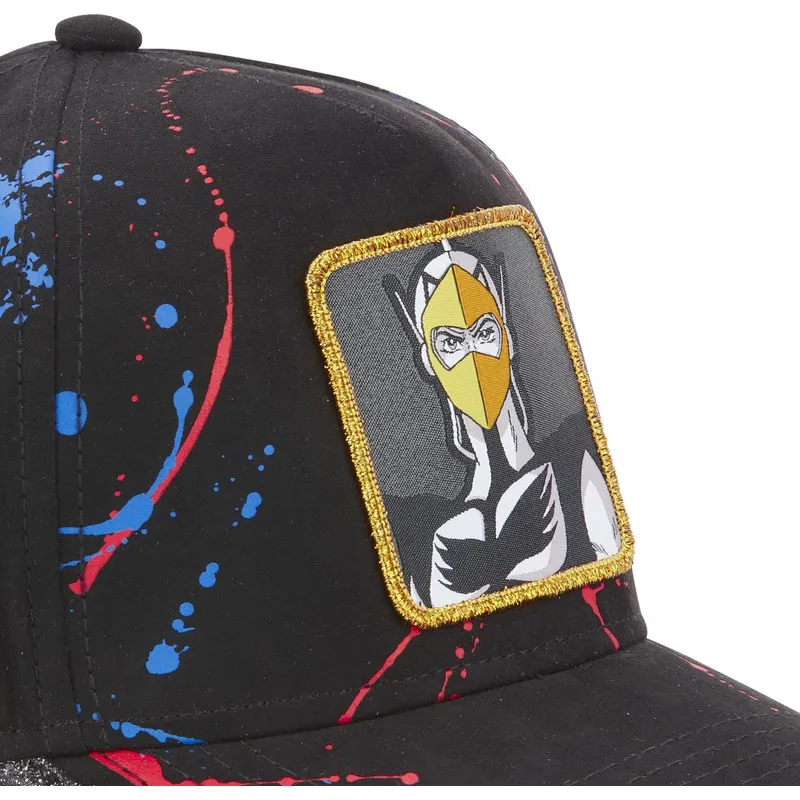 cappellino-curvo-nero-regolabile-daisuke-duke-fleed-tag-act1-ufo-robot-grendizer-di-capslab