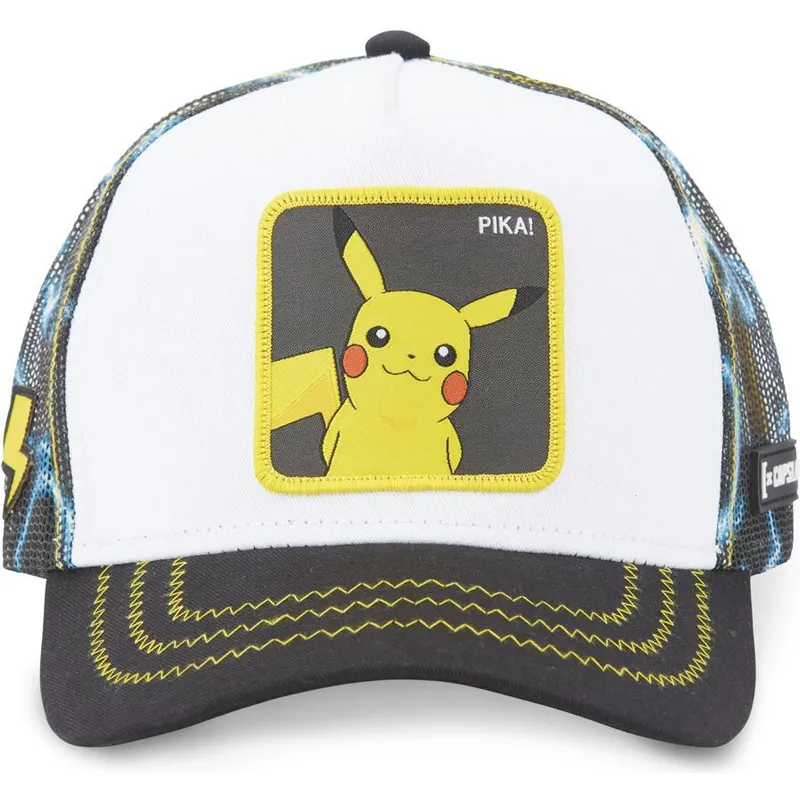 trucker-cap-weiss-und-schwarz-pikachu-ele2-pokemon-von-capslab