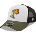 cappelli-curva-bianco-snapback-a-frame-character-sports-dei-piolin-looney-tunes-di-new-era