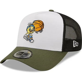 cappelli-curva-bianco-snapback-a-frame-character-sports-dei-piolin-looney-tunes-di-new-era