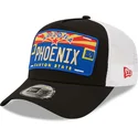 cappellino-trucker-nero-e-bianco-a-frame-license-plate-di-phoenix-arizona-di-new-era