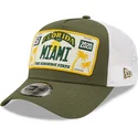 gorra-trucker-verde-a-frame-targa-di-miami-florida-di-new-era