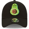 cappellino-trucker-nero-aguacate-a-frame-food-icon-di-new-era