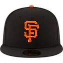svart-platt-keps-justerad-59fifty-ac-perf-fran-san-francisco-giants-mlb-av-new-era