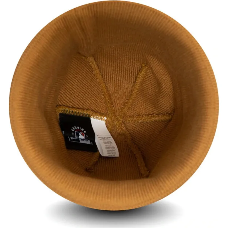 mutzen-braun-team-cuff-der-new-york-yankees-mlb-von-new-era