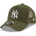 cappellino-trucker-verde-a-frame-tonal-mesh-dei-new-york-yankees-mlb-di-new-era