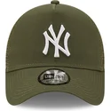 cappellino-trucker-verde-a-frame-tonal-mesh-dei-new-york-yankees-mlb-di-new-era