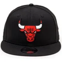 cappello-piatto-nero-snapback-9fifty-dei-chicago-bulls-nba-di-new-era