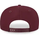 cappelli-curva-rosso-snapback-granate-granate-9fifty-stretch-snap-dei-new-york-yankees-mlb-di-new-era