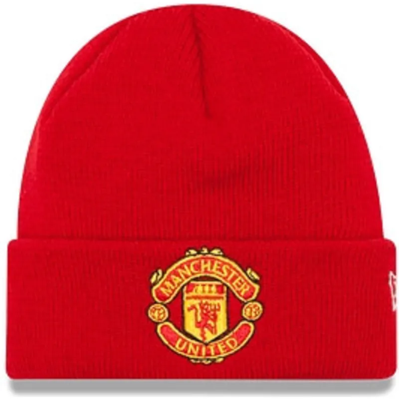 cappelli-rosso-knit-cuff-dei-manchester-united-football-club-premier-league-di-new-era