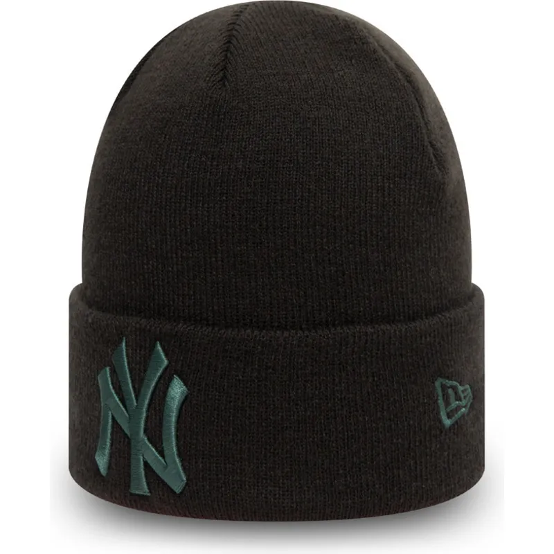 cappelli-nero-knit-cuff-league-essential-dei-new-york-yankees-mlb-di-new-era