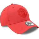 cappellino-curvo-rosso-aderente-39thirty-featherweight-del-manchester-united-football-club-premier-league-di-new-era