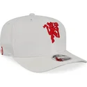 mutzen-gebogen-weiss-verstellbares-band-9fifty-der-manchester-united-football-club-premier-league-von-new-era