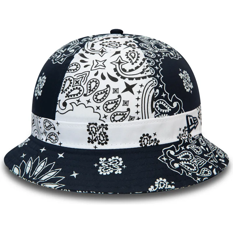 secchi-blu-marino-dei-bucket-azul-marino-paisley-explorer-di-new-era
