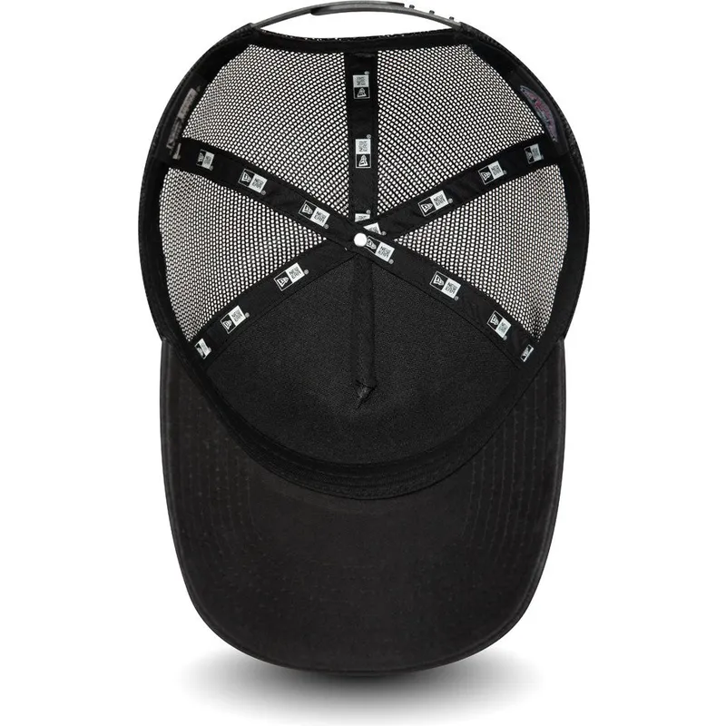 cappelli-curva-nero-snapback-a-frame-dei-port-city-roosters-milb-di-new-era