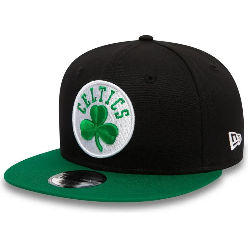 cappelli-piatta-nero-snapback-9fifty-dei-boston-celtics-nba-di-new-era
