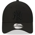 cappellino-curvo-nero-regolabile-con-logo-nero-39thirty-diamond-era-dei-new-york-yankees-mlb-di-new-era