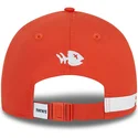 casquette-courbee-orange-ajustable-9forty-side-strike-fishstick-fortnite-new-era